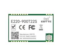 EBYTE LLCC68 Módulo de Puerto Serie inalámbrico Lora 868MHz 915MHz 22dBm E220-900T22S 5km Transceptor Transmisor Receptor Largo Alcance Tamaño pequeño Bajo Consumo de energía