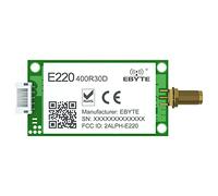 EBYTE LLCC68 Módulo Lora RS485 433Mhz 470Mhz E220-400R30D 30dBm 10km Receptor transceptor inalámbrico Módulo RF de Largo Alcance