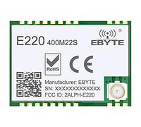 EBYTE Lora 433Mhz LLCC68 módulo inalámbrico 470Mhz 22dBm 6km de Largo Alcance E220-400M22S PA + LNA RF Receptor transmisor Antena IPEX