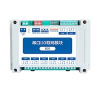 EBYTE ModBus RTU Módulo RS485 Interfaz 8DO 8 Digitaces salidas MA01-XXCX0080 Instalación 8~28VDC del carril