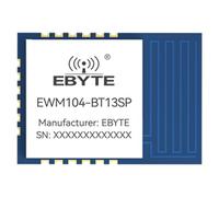 EBYTE Módulo de interruptor de proximidad BLE5.0 2.4G EWM104-BT13SP GPIO de baja potencia, modo de movimiento largo, soporte de comando, cerradura de puerta inteligente (antena PCB)