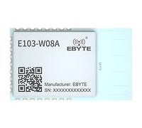 EBYTE Módulo de Puerto Serie Wi-Fi de 2.4 GHz, núcleo Dual Arm 12dBm 802.11b WPA HTTP Client MQTT E103-W08A PCB Antena Interfaz para Agricultura Inteligente