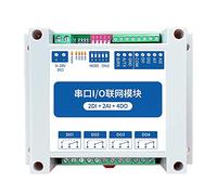 EBYTE Módulo de Red de E/S Modbus RTU E/S de Control RS485 con Puerto Serie 2DI + 2AI + 4DO MA01-AACX2240