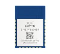 EBYTE Módulo de transmisión transparente NearLink WiFi6+BLE5.4+SLE1.0 de 2.4 G con puerto serial E105-WBS36S E105-WBS36S (E105-WBS36SP)