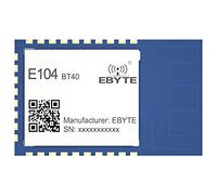 EBYTE Módulo inalámbrico Bluetooth Serial a BLE 2.4GHz V4.2+V3.0 SPP E104-BT40 RF Transmisor Receptor