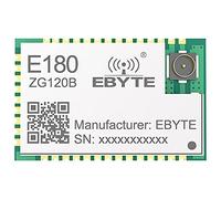 EBYTE Módulo inalámbrico EFR32 ZigBee 2.4GHz 20dBm E180-ZG120B 1.3km 32-bit Arm Cortex. -M4 Core EFR32MG1B232F256GM32 RF Transmisor Transmisor Receptor