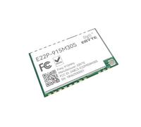 EBYTE Módulo inalámbrico Lora RF 868M 915M SX1262 E22P SPI Series Protección ESD 30dbm larga distancia 12KM PA+LNA+SWA TXCO de baja potencia (915M 30dbm)