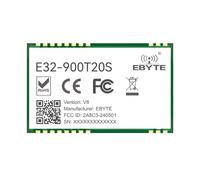 EBYTE Módulo inalámbrico UART Lora 868 MHz 915MHz E32-900T20S Largo Alcance de comunicación 5,5Km 20dBm transmisión Transparente IoT