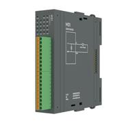 EBYTE Módulo IO remoto distribuido interruptor de entrada analógica/salida AI AO DI DO Modbus RTU M31-U Series RJ45 RS485 Instalación de riel guía (expansión 16AI actual)