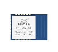 EBYTE TLSR8208 - Módulo de transmisión transparente de puerto serie de 2.4 G, UART E35-2G4T10S, baja potencia, larga distancia, tasa de aire 250K-2M, antena PCB