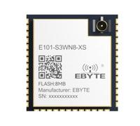 EBYTE WIFI Bluetooth ESP32-S3 Dual Core MCU Serial Port Módulo inalámbrico E101-S3MN8 PCB de baja potencia para Smart Home Industrial (E101-S3WN8-XS)