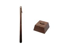 EBZFASO Calzador doméstico, Ayudante de Madera de 26 a 30 Pulgadas, fácil de Usar, for Personas Mayores y Mujeres Mayores.(65cm)