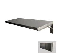 EBZFASO Escritorio Plegable Flotante de Pared For Space Saving Laptop Computer Desk Workstation Folding Hanging Table(60 * 40cm)