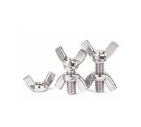 EBZFASO Kit Surtido de Tuercas de Mariposa, Pernos de Tuercas Mariposa Acero Inoxidable 304(2set M4x85)