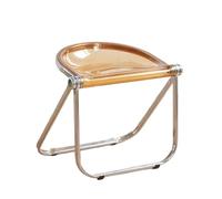 EBzvblxm Taburete de Comedor Plegable de acrílico
