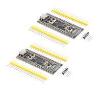 EC Buying 2 placas de desarrollo STM32F411CEU6 STM32F4 Core STM32F411CEU6 Placa de aprendizaje de módulo de 100 MHz Freq 128 KB RAM 512 KB ROM para programación