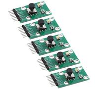 EC Buying 5 módulos de interruptor de llave de navegación de 5 vías 5D Rocker de un solo chip, teclado independiente, PCB verde para proyectos de bricolaje