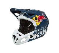 Kini Red Bull EC 1.0 Casco de descenso, blanco-turquesa-azul, tamaño L para Hombres