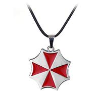 EC Trading Resident Evil Movie Series Umbrella Corp Logo Collar con colgante, Talla única, Esmalte