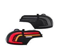 ECAHDVEIR Par de luces traseras LED compatibles con H Civic Sedan 4DR 2006 2007-2011 luz trasera lámpara freno antiniebla conjunto señal giro(European version)