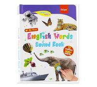 ECBLI Mi Primer Juguete con Sonidos En Inglés: Más De 470 Palabras, 21 Temas, Divertido Juego De Palabras, Presiona for Aprender Fonética, Juguete Educativo for El Lenguaje(3-9Y)