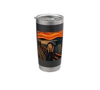 Ecce homo scream cecilia divertido cool gráfico jesus Vaso térmico de acero inoxidable de doble pared