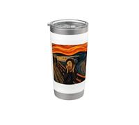 Ecce homo scream cecilia divertido cool gráfico jesus Vaso térmico de acero inoxidable de doble pared