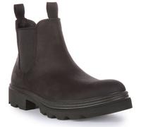Ecco 214704-02001 Botín Chelsea Elástico Negro Para Hombre UK 7-12