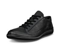 ECCO 501594 Soft Zero M Nero Scarpe uomo Sneakers Lacci Pelle Waterproof 45