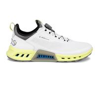 Ecco Biom C4 BOA zapatos de golf para hombre, blancos, Sin tacos, 46, Sistema BOA, Estándar, blanco