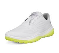 ECCO Bota de Golf para Hombre Lt1 Boa Hybrid Impermeable, Blanco, 39.5/40 EU