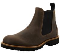 ECCO Botas Jamestown Chelsea para hombre, arcilla oscura, talla 40, marrón oscuro, 44 EU