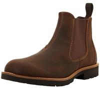 ECCO Botas Jamestown Chelsea para hombre, color camel, talla 40, marrón claro, 41 EU
