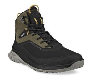 ECCO Botas Ult-trn para hombre, Black Black Grape Leaf, 45 EU