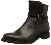 ECCO Botines de mujer Sartorelle 25 Mid Cut con hebilla, Negro, 35 EU