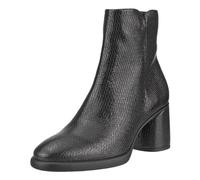 ECCO Botines esculpidos de lujo de 55 mm para mujer, Black, 39 EU