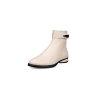 ECCO Botines modernos de lujo esculpidos para mujer, Limestone, 40/41 EU
