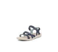 ECCO Cruise Ii, Sandalias de Senderismo Mujer, Azul Marine Ice Flower 54668, 38 EU