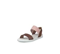 ECCO Damara Sandal, Sandalia Mujer, marrón Claro, 40 EU