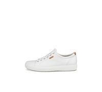 Ecco ECCO SOFT 7 MEN'S - zapatilla deportiva de cuero hombre, Blanco (WHITE1007), 47