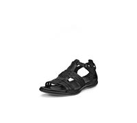 ECCO Flash Roman Sandal, Sandalia Mujer, Black, 37 EU