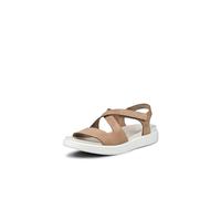 ECCO Flowt W, Sandalia Mujer, Color Carne, 38 EU