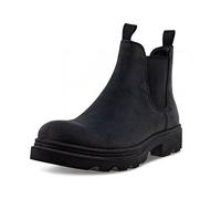 ECCO Grainer Tirar Elástico Chelsea Botas Negras Hombre Ru 6-12