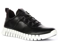 ECCO Gruuv Zapatos para Hombre, Black y Black, 44 EU