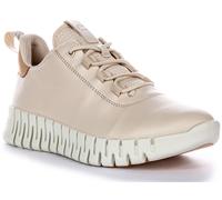 Ecco Gruuv Lace Up Adulto Mujer Trainer Blanco EU 36-42
