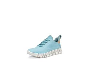 Ecco Gruuv W Retro Blue Powder - Tenis para Mujer, Nubuck en Polvo acuático, 8/8.5 UK
