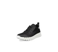 ECCO Gruuv Zapatillas para Mujer, Black Light Grey, 38 EU