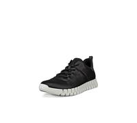 ECCO Gruuv Zapatos para Hombre, Black y Black, 44 EU