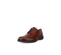 ECCO Men's London Plain Toe Tie Oxford, Cognac, 13-13.5