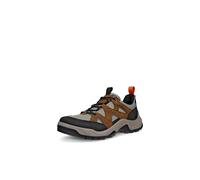 Ecco Hombre Offroad 822454 Leather Textile Black Camel Moonrock Entrenadores 45 EU